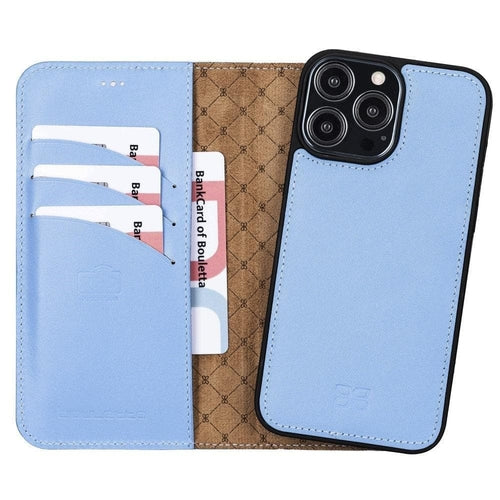 Apple iPhone 13 Series Colorful Detachable Leather Wallet Case - MW Pung.G