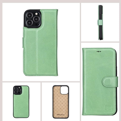 Apple iPhone 13 Series Colorful Detachable Leather Wallet Case - MW Pung.G