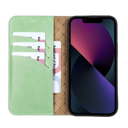 Apple iPhone 13 Series Colorful Detachable Leather Wallet Case - MW Pung.G