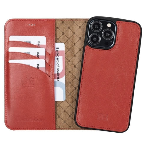 Apple iPhone 13 Series Colorful Detachable Leather Wallet Case - MW Pung.G