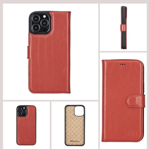 Apple iPhone 13 Series Colorful Detachable Leather Wallet Case - MW Pung.G