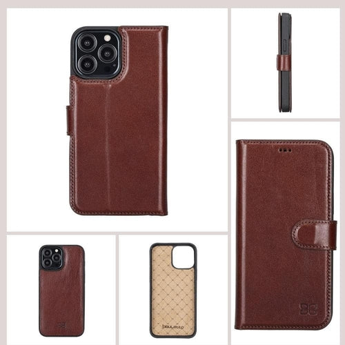 Apple iPhone 13 Series Colorful Detachable Leather Wallet Case - MW Pung.G