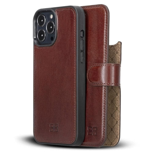 Apple iPhone 13 Series Colorful Detachable Leather Wallet Case - MW Pung.G