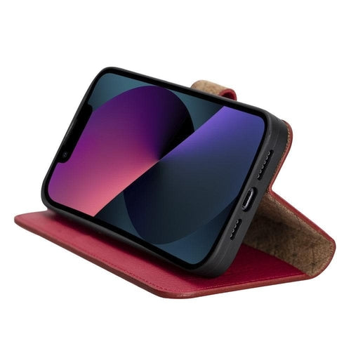 Apple iPhone 13 Series Colorful Detachable Leather Wallet Case - MW Pung.G