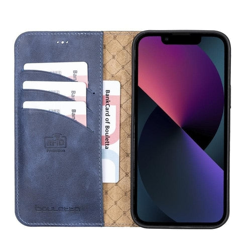 Apple iPhone 13 Series Colorful Detachable Leather Wallet Case - MW Pung.G