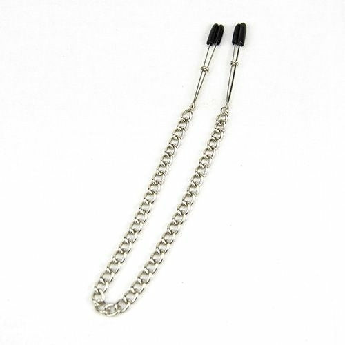 Bound to Please Nipple Clamps & Chain Pung.G