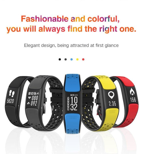 Smart Fit Sporty Fitness Tracker and Waterproof Swimmers Watch Pung.G