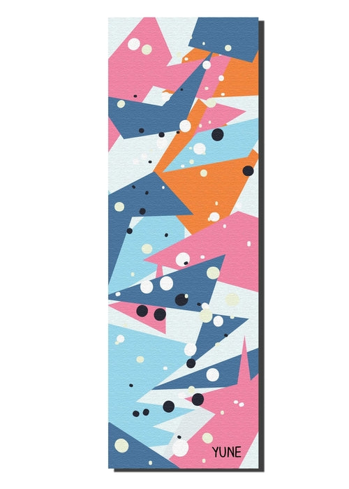 Yoga Mat | 6mm Thick | Multicolor | Non-Slip | Eco Friendly | Yune Pung.G