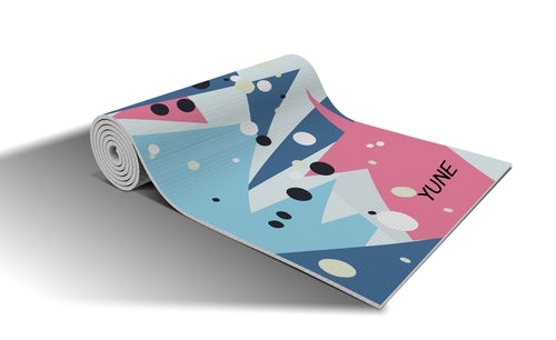 Yoga Mat | 6mm Thick | Multicolor | Non-Slip | Eco Friendly | Yune Pung.G