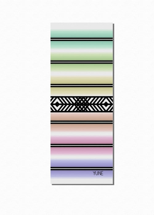 Yoga Mat | 6mm Thick | Striped | Non-Slip | Eco Friendly | Yune Yoga | Pung.G