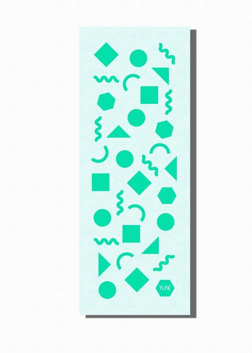 Oberon “Forest Flow” Yoga Mat – 6mm Non-Slip, Eco-Friendly (Green) Pung.G