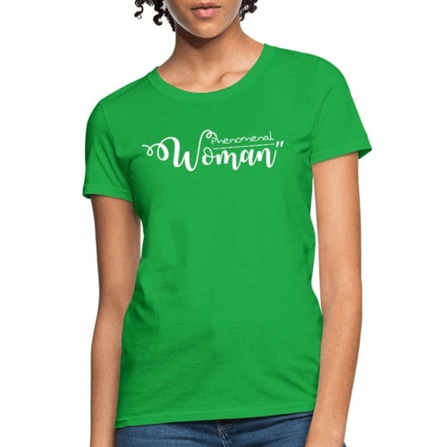 Womens T-shirt - Phenomenal Woman Shirt Graphic Tee Pung.G