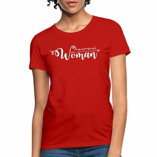 Womens T-shirt - Phenomenal Woman Shirt Graphic Tee Pung.G