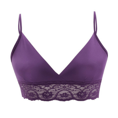 Wireless Triangle Bralette Commando Tulip Pung.G