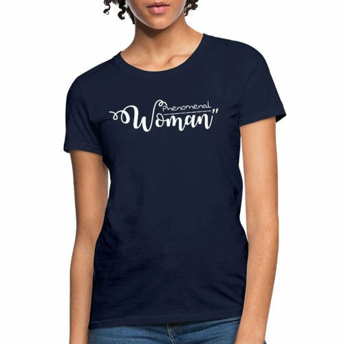 Womens T-shirt - Phenomenal Woman Shirt Graphic Tee Pung.G
