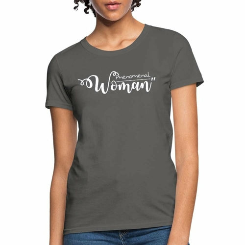 Womens T-shirt - Phenomenal Woman Shirt Graphic Tee Pung.G