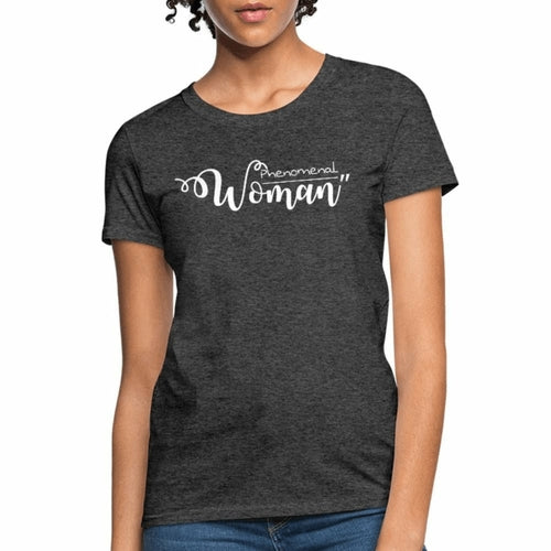 Womens T-shirt - Phenomenal Woman Shirt Graphic Tee Pung.G