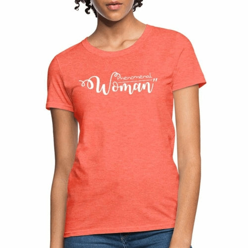 Womens T-shirt - Phenomenal Woman Shirt Graphic Tee Pung.G
