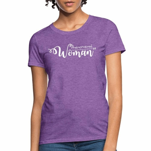 Womens T-shirt - Phenomenal Woman Shirt Graphic Tee Pung.G