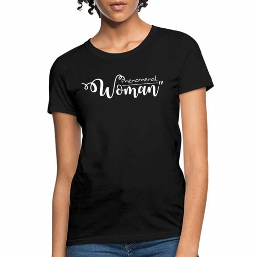 Womens T-shirt - Phenomenal Woman Shirt Graphic Tee Pung.G