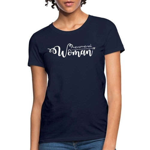Womens T-shirt - Phenomenal Woman Shirt Graphic Tee Pung.G