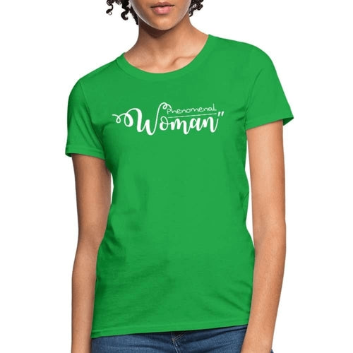 Womens T-shirt - Phenomenal Woman Shirt Graphic Tee Pung.G