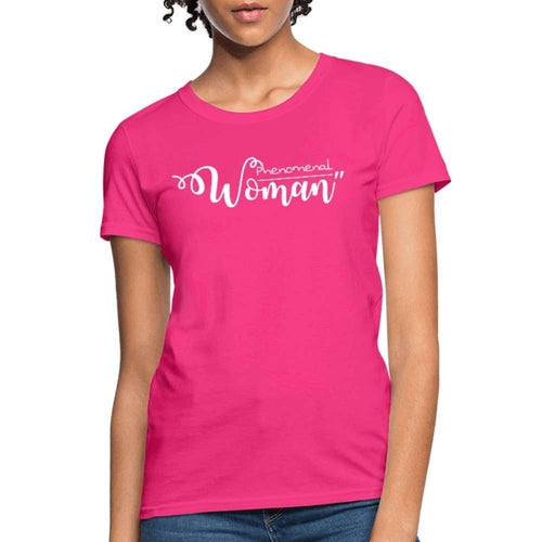 Womens T-shirt - Phenomenal Woman Shirt Graphic Tee Pung.G