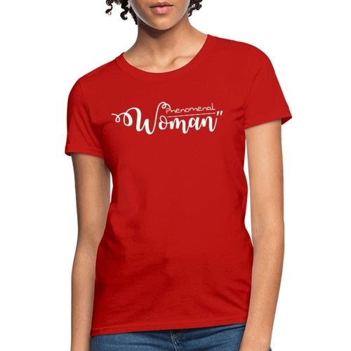 Womens T-shirt - Phenomenal Woman Shirt Graphic Tee Pung.G
